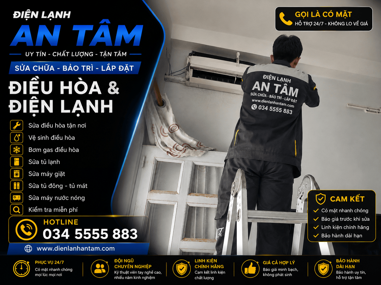 sửa điện lạnh tại Quận 11
