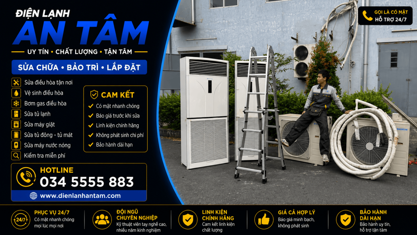 sửa điện lạnh Cờ Đỏ