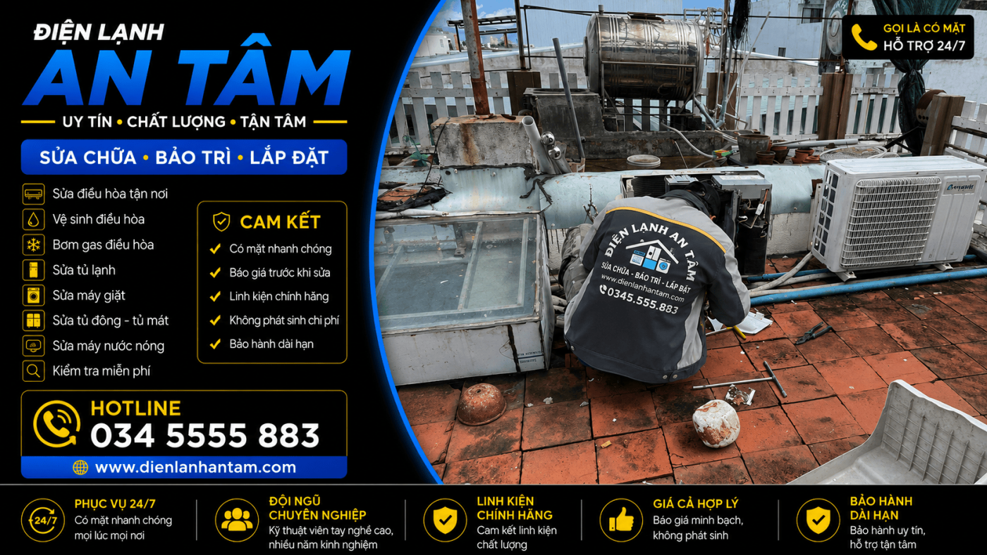 sửa điện lạnh Quận 1 uy tín