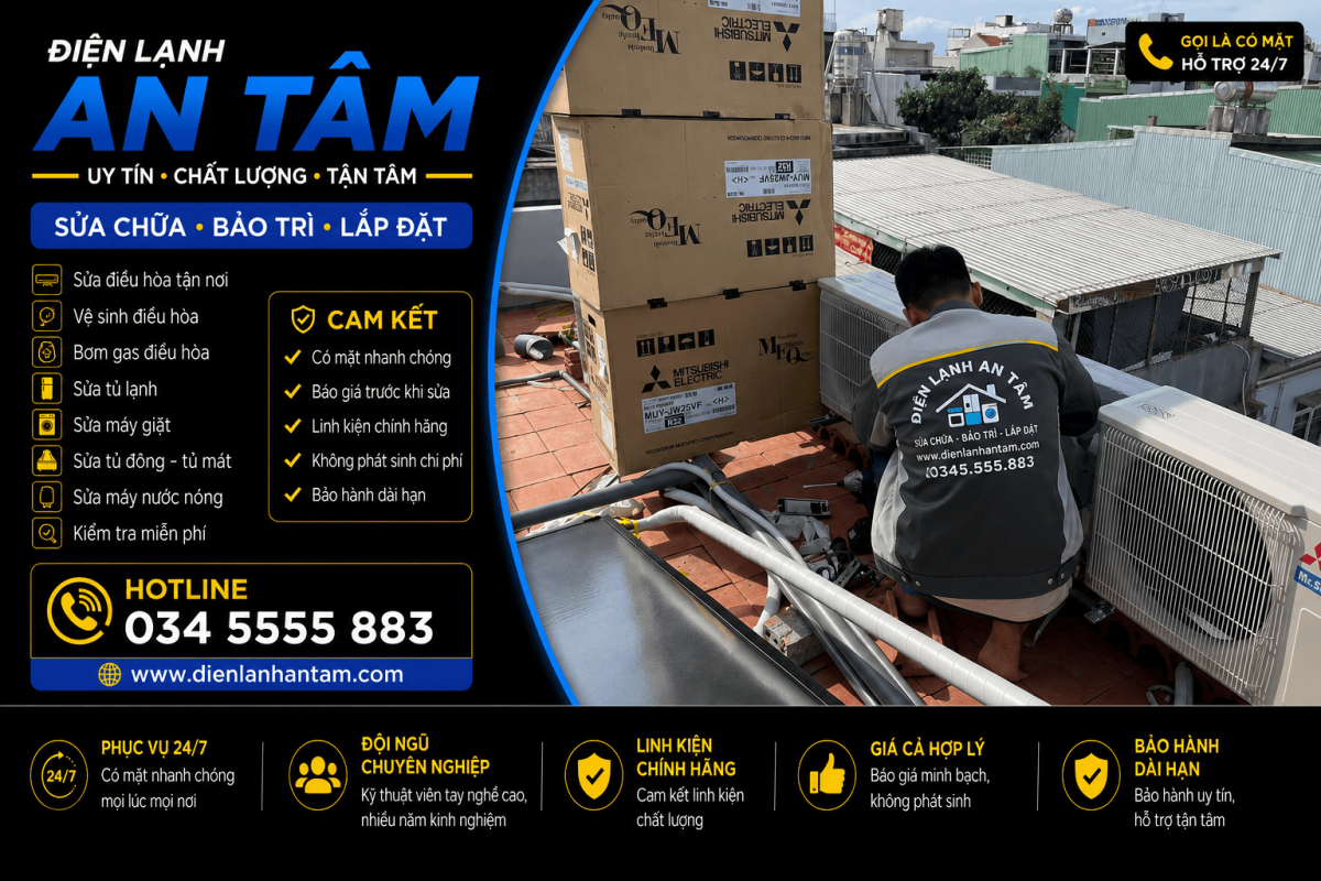 sửa điện lạnh tại đà nẵng chuyên nghiệp