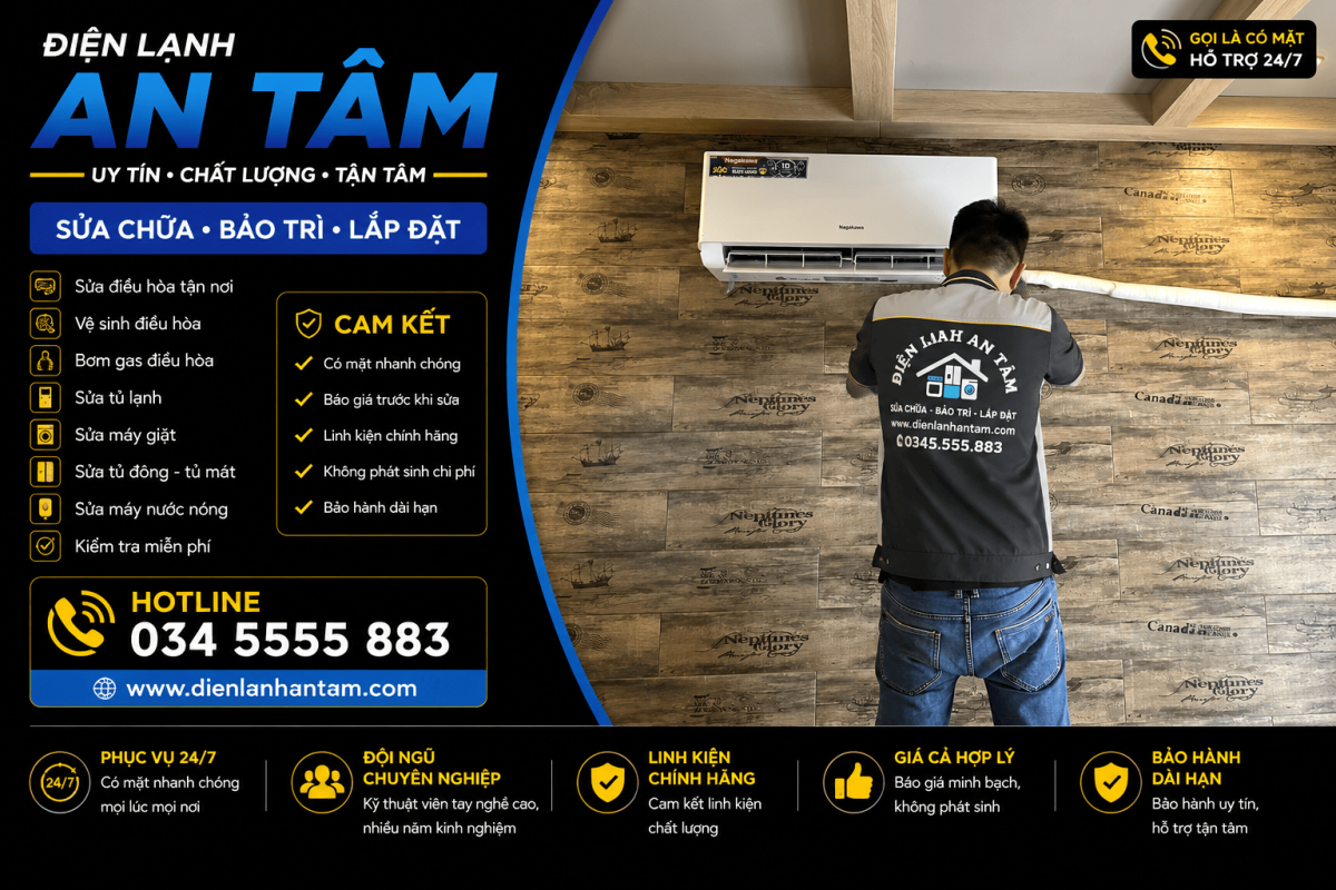 sửa điện lạnh tại TP Thủ Đức