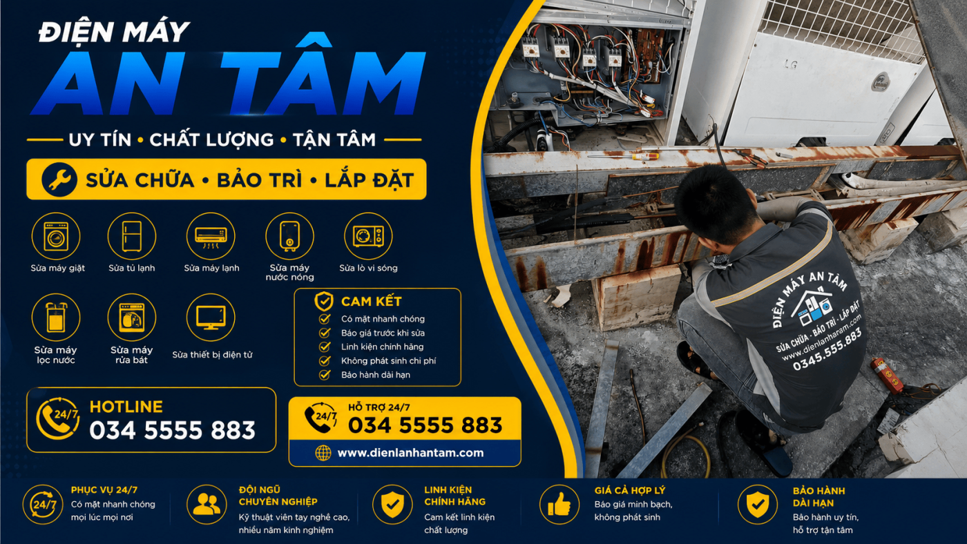 sửa điện lạnh Mê Linh