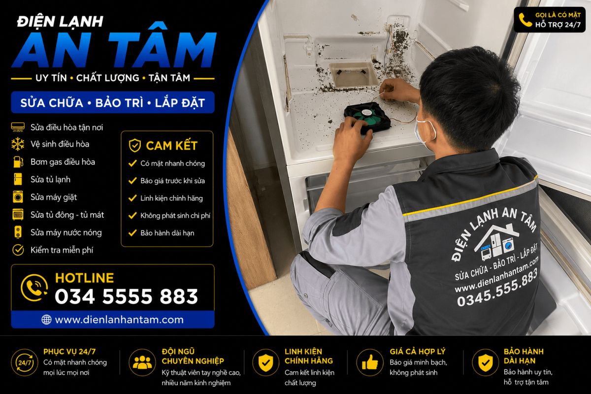 sửa điện lạnh hòa vang