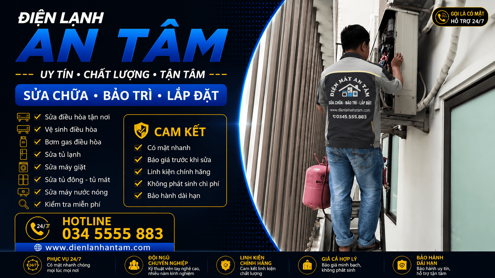 sửa điện lạnh tại Chương Mỹ