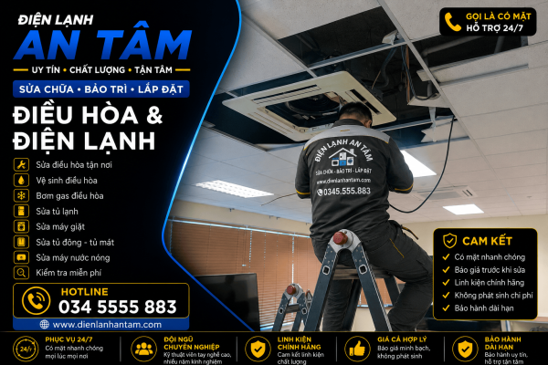 sửa điện lạnh tại Bình Thủy
