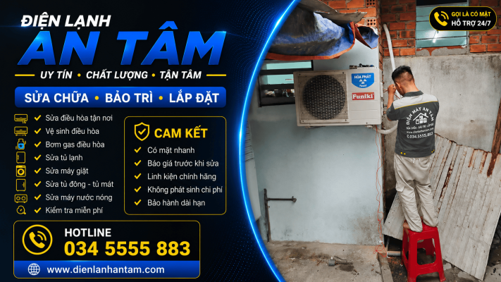sửa điện lạnh tại Xuyên Mộc
