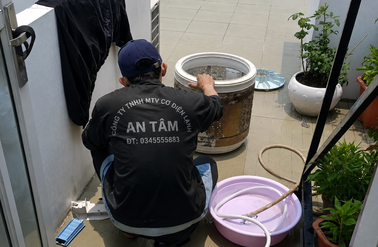 sửa máy giặt ở Bà Rịa Vũng Tàu