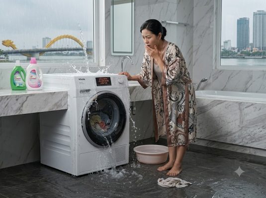Máy giặt cấp nước liên tục không ngừng
