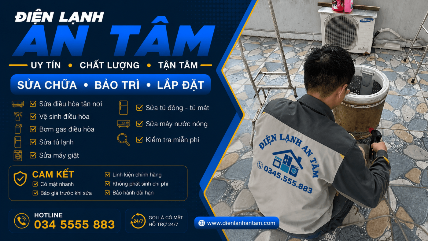 Sửa Máy Giặt Tại Bình Tân