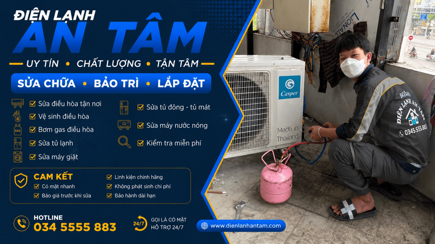 sửa điện lạnh tại Đống Đa