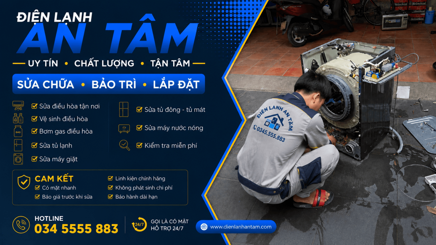 sửa máy giặt tại TPHCM