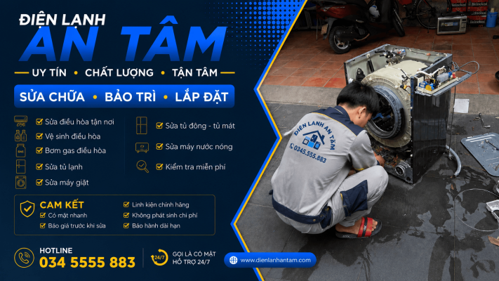 Sửa Máy Giặt Tại Gò Vấp