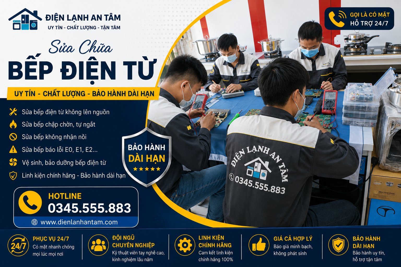 sửa bếp từ TPHCM