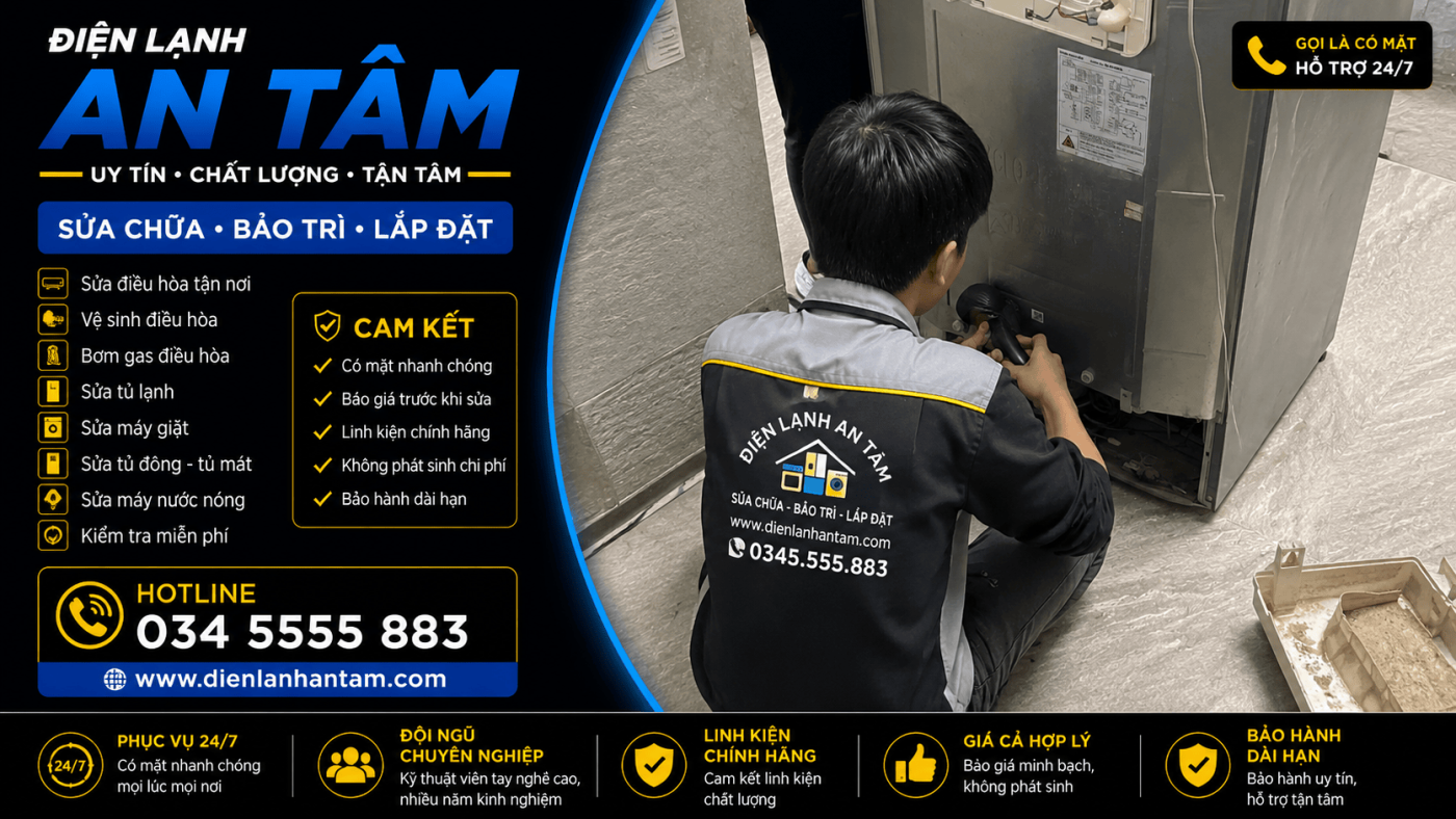 sửa điện lạnh tại Quận Ba Đình