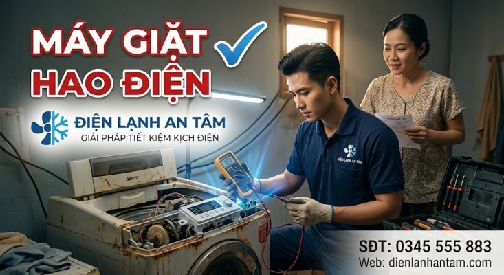 Máy giặt Inverter thường báo lỗi