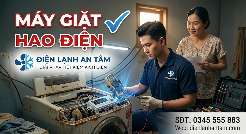Máy giặt Inverter thường báo lỗi