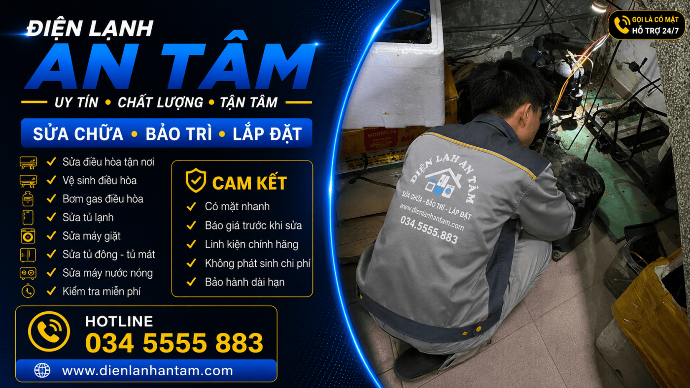 sửa điện lạnh tại Huyện Đan Phượng