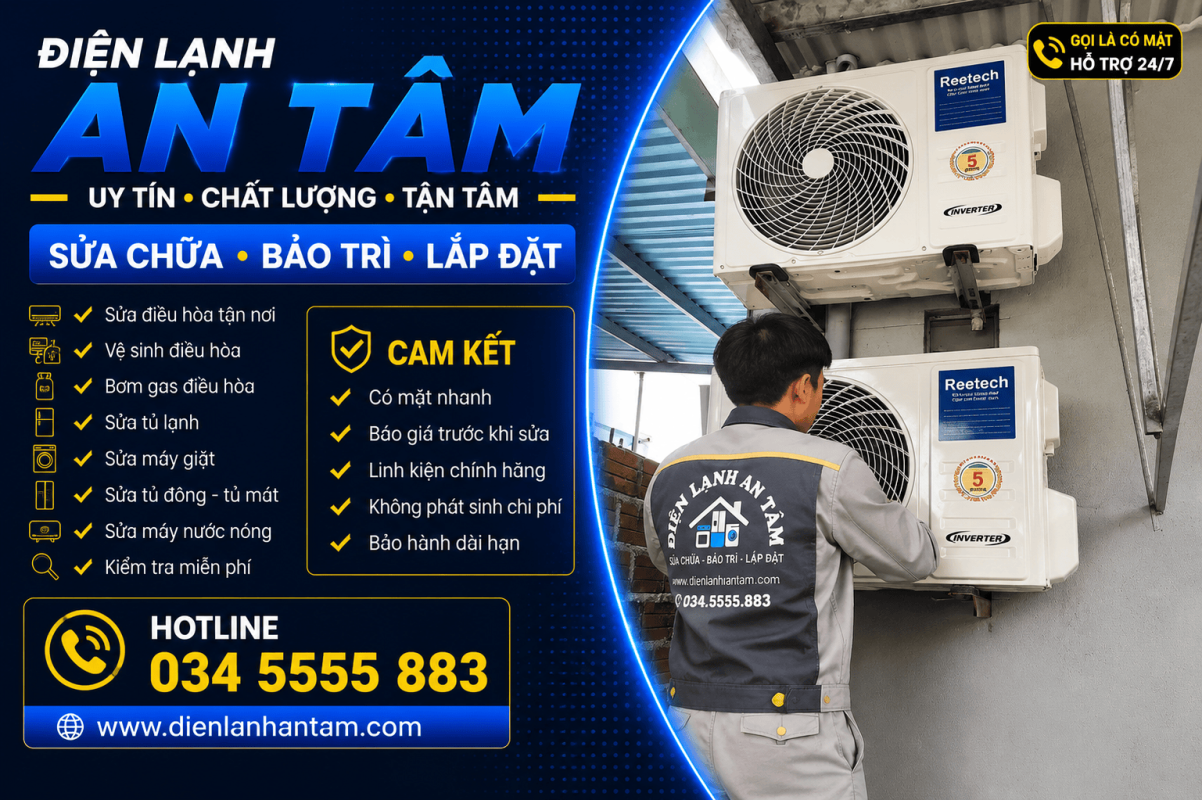 sửa điện lạnh tại sóc sơn