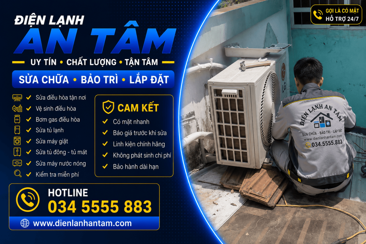 sửa điện lạnh tại Quận Gia Lâm