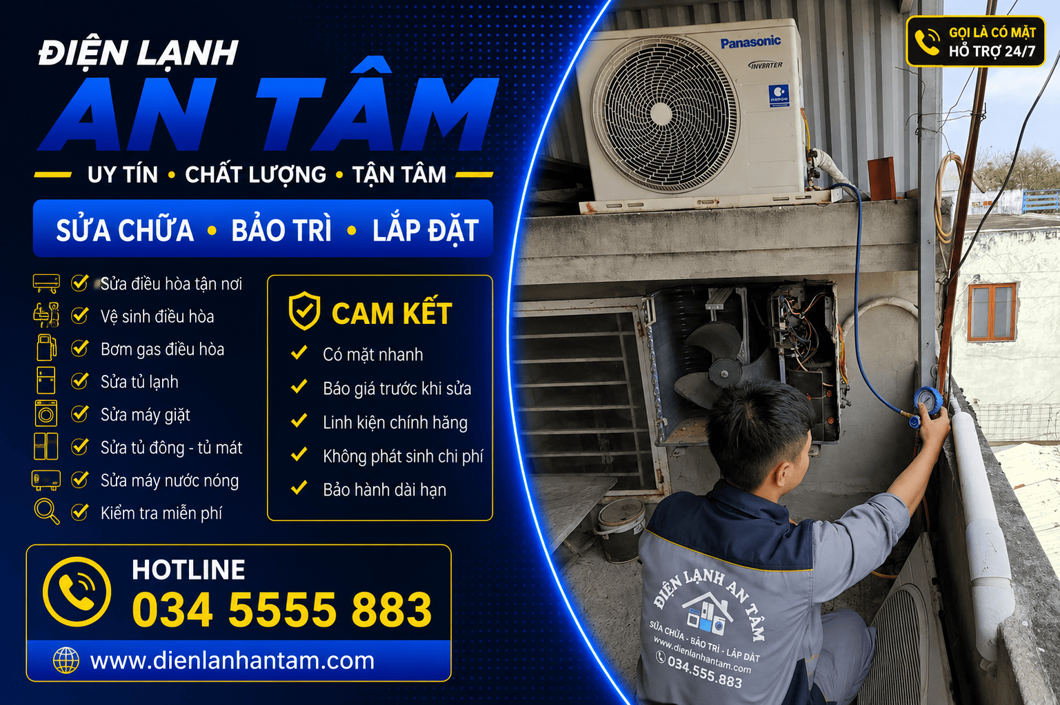 sửa điện lạnh tại Đông Anh