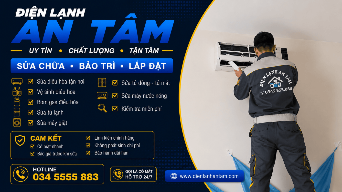 sửa điện lạnh tại Tây Hồ