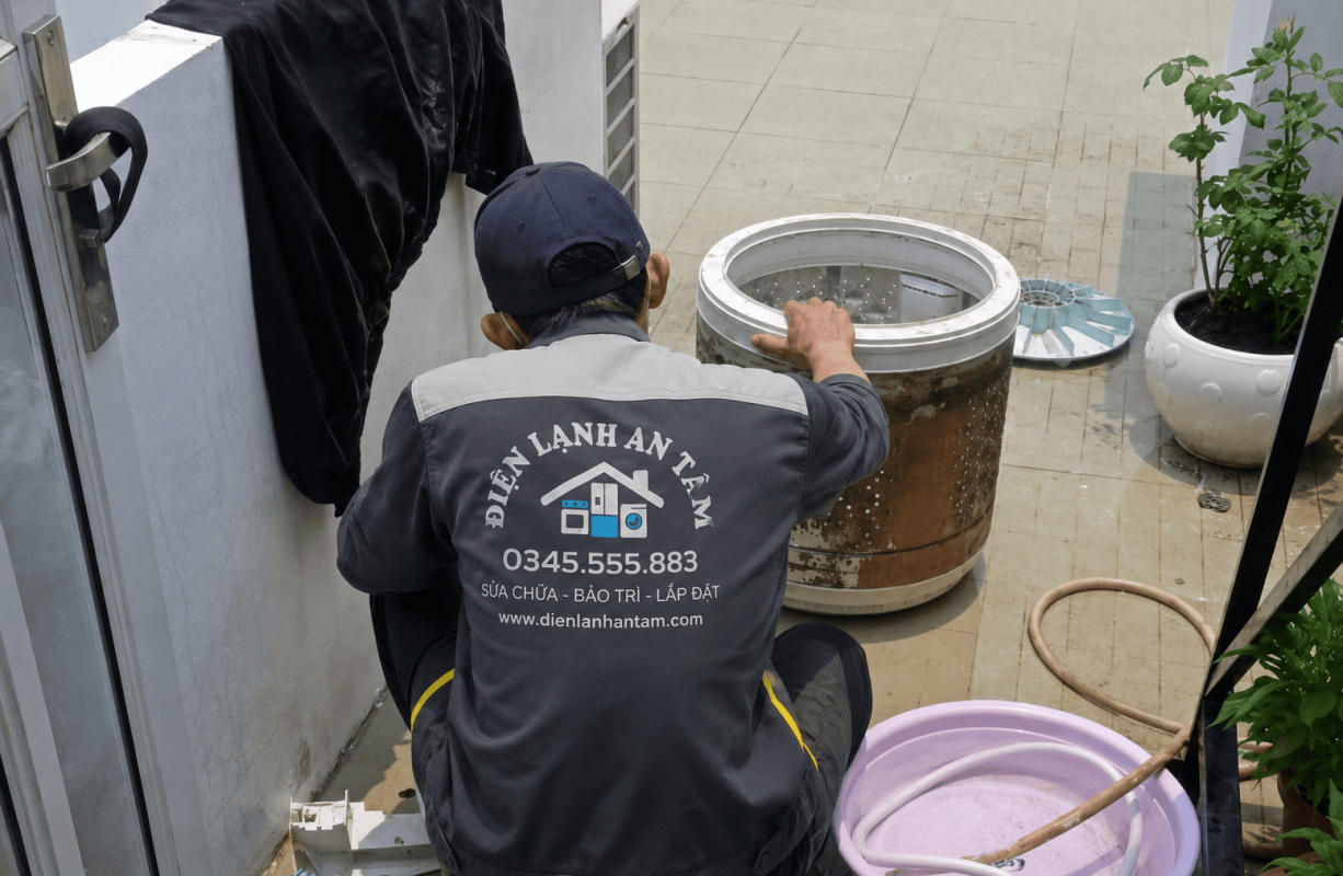 sửa máy giặt ở Bình Dương