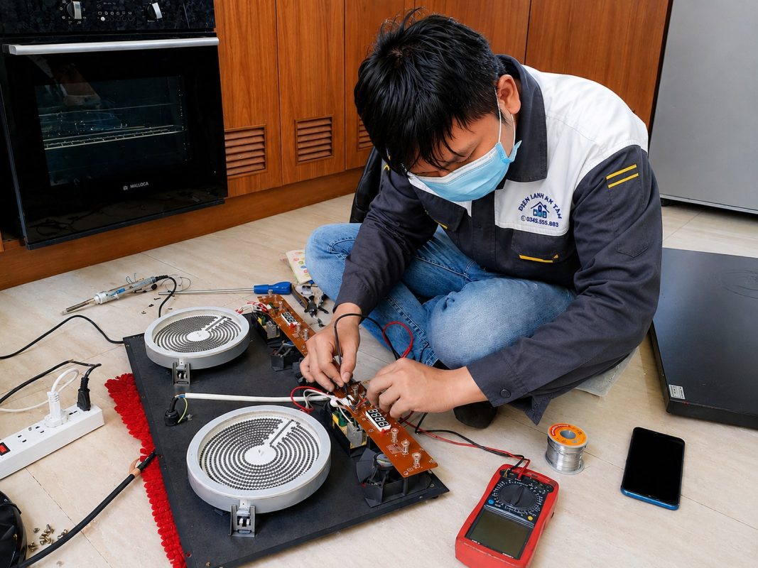 sửa bếp từ tại nhà Đà Nẵng
