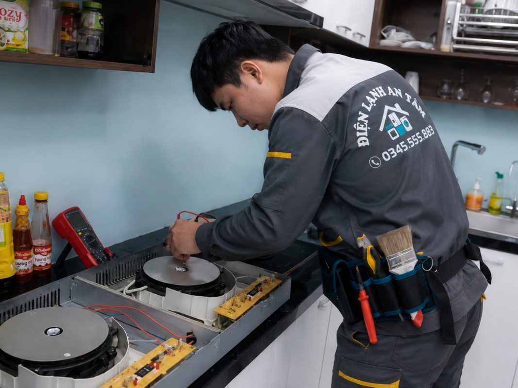 sửa bếp từ tại nhà Hà Nội