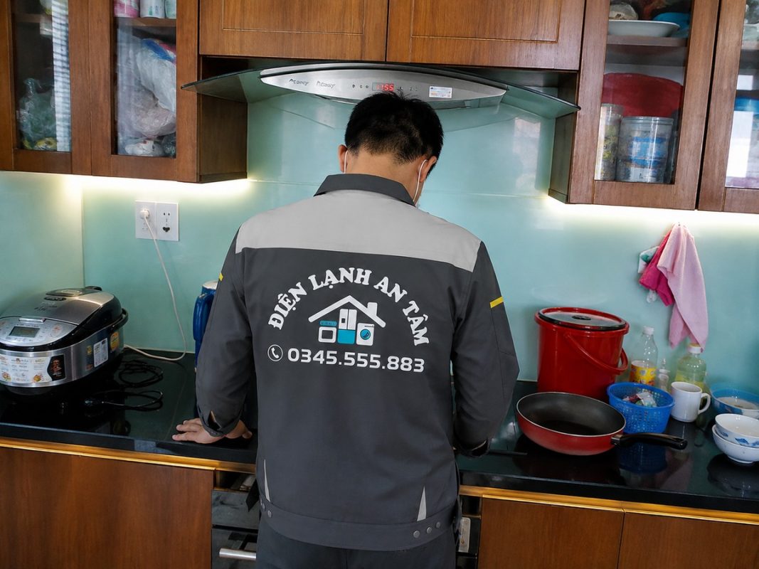 sửa bếp từ tại nhà TPHCM
