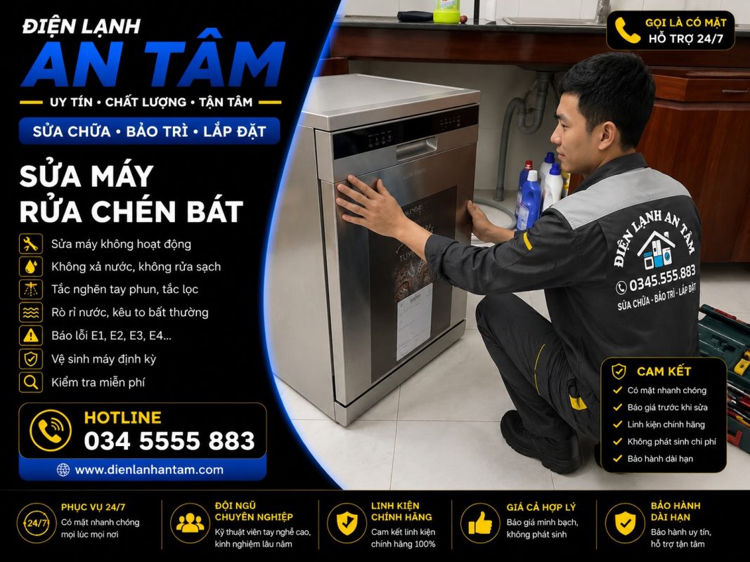 Sửa Máy Rửa Bát Tại Thường Tín