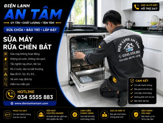 Sửa Máy Rửa Bát Tại Ứng Hòa
