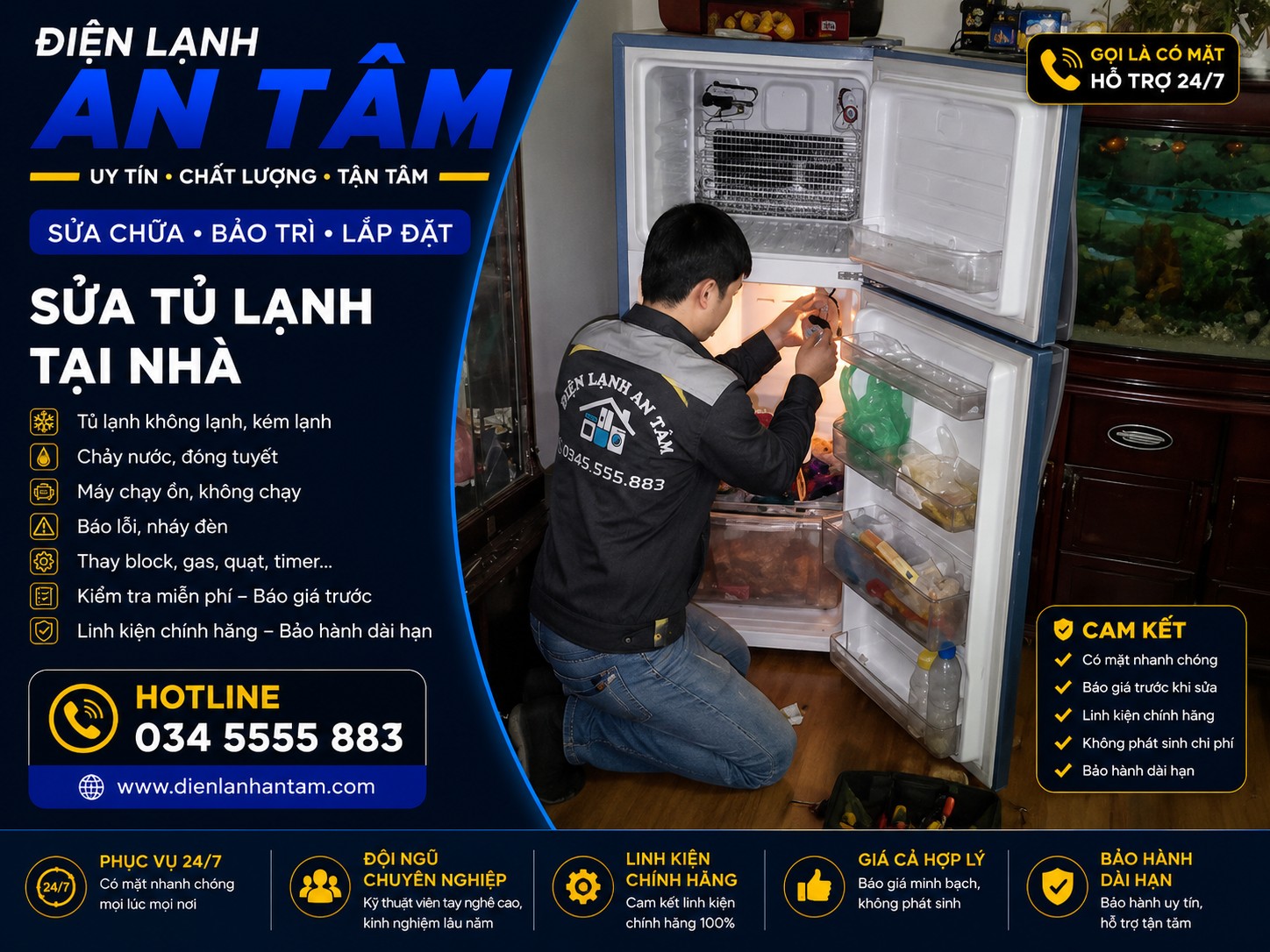 Sửa Tủ Lạnh Quận 6