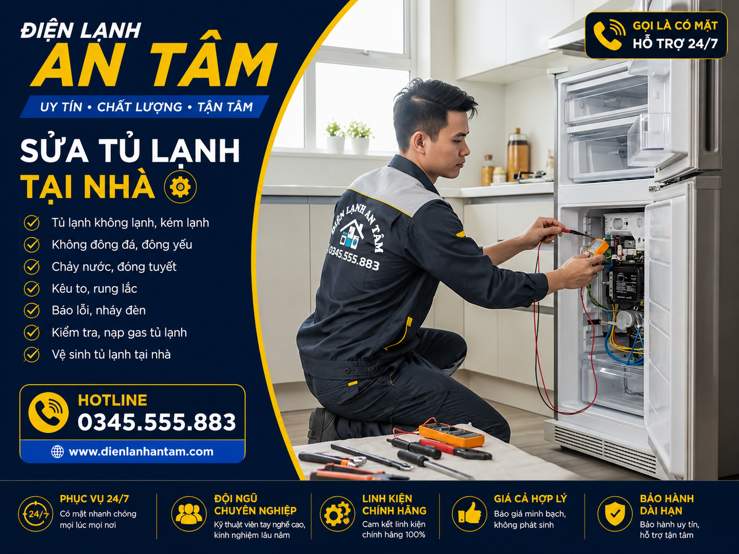 Sửa Tủ Lạnh Quận 5