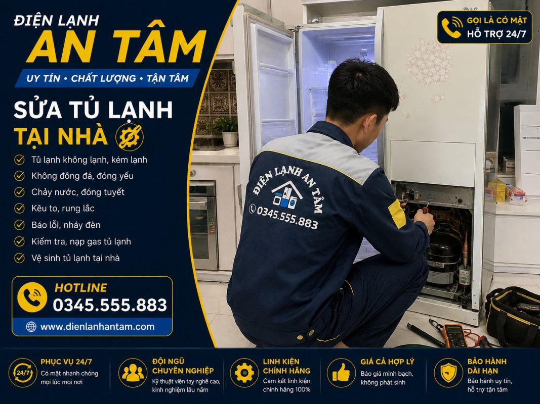 Sửa Tủ Lạnh Tại Hòa Vang