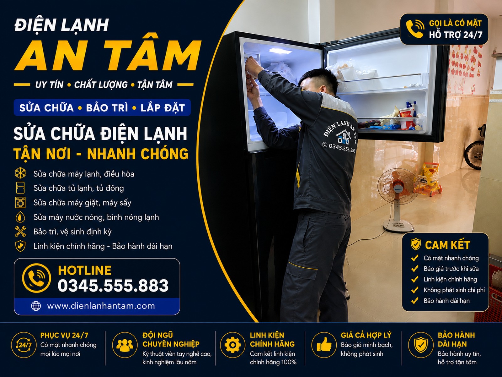 Sửa Điện Lạnh Quận 2