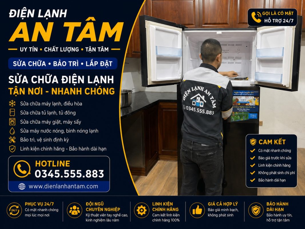 Tủ Lạnh Kêu Cạch Cạch